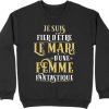 Pull homme un mari fier