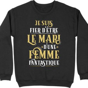 Pull homme un mari fier Pull homme un mari fier