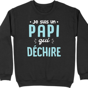 Pull homme un papi qui dechire Pull homme un papi qui dechire