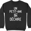 Pull homme un petit-ami qui dechire