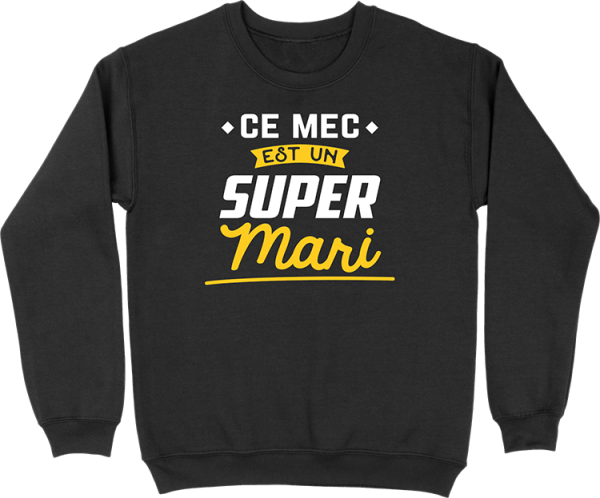 Pull homme un super mari