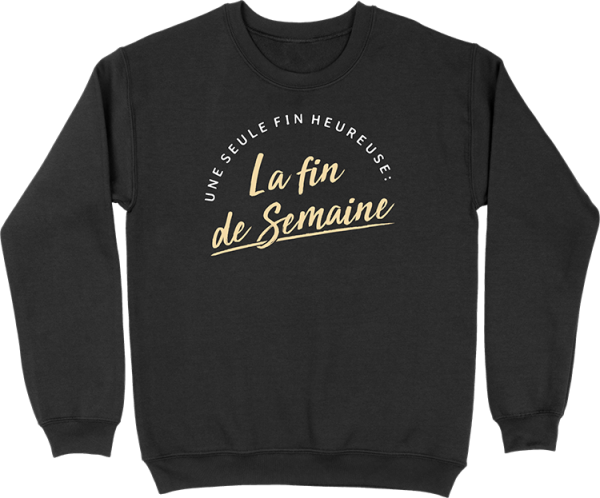 Pull homme une seule fin heureuse