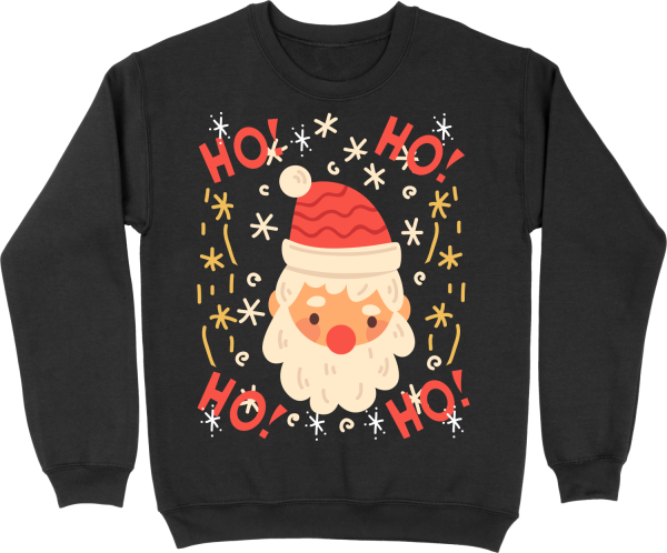 Pull moche de noel homme Oh oh oh