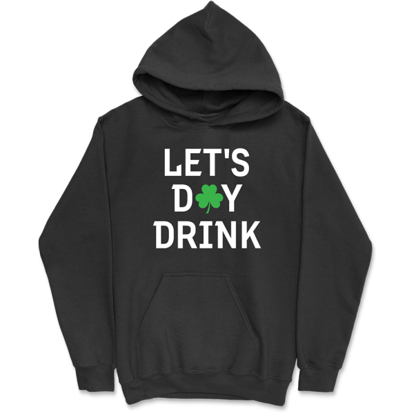 Sweat a capuche homme Let’s day drink