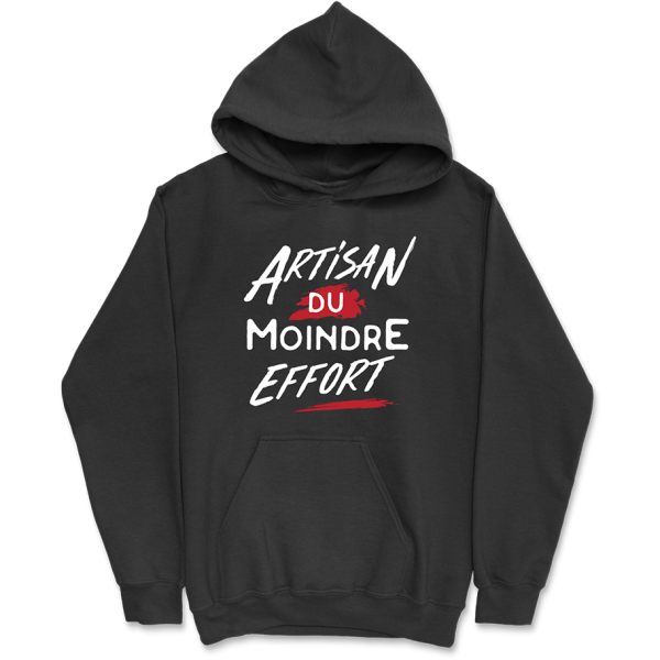 Sweat a capuche homme artisan du moindre effort