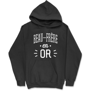 Sweat a capuche homme beau-frere en or Sweat a capuche homme beau-frere en or