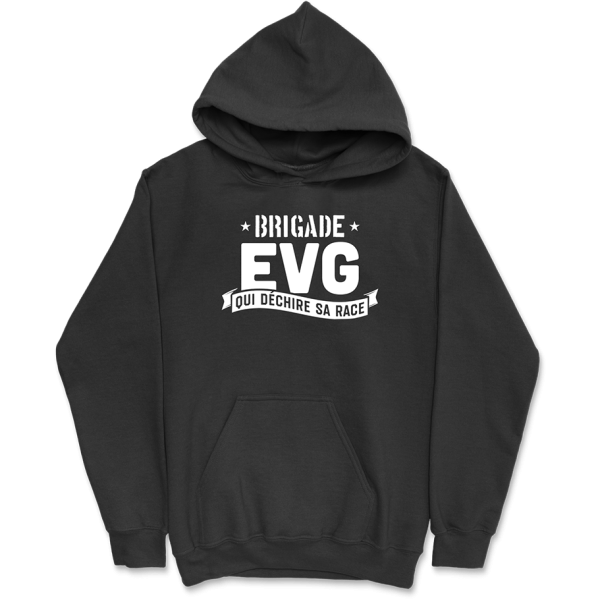 Sweat a capuche homme brigade evg