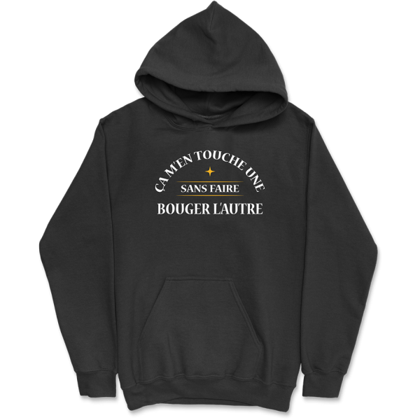 Sweat a capuche homme ca m’en touche une