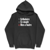 Sweat a capuche homme celibataire en couple rien a foutre