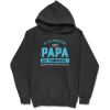 Sweat a capuche homme c&rsquo;est papa qui commande