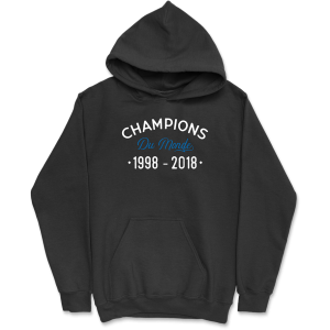 Sweat a capuche homme champions du monde sport