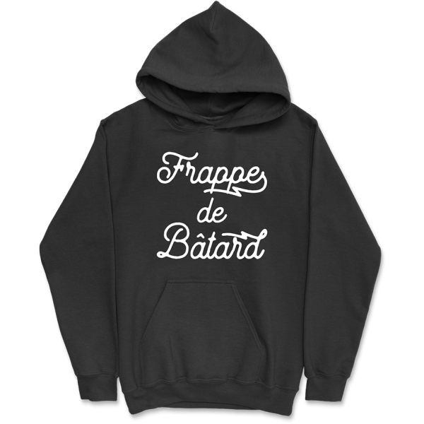 Sweat a capuche homme frappe de batard