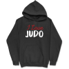 Sweat a capuche homme i love judo