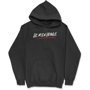 Sweat a capuche homme je m’en branle