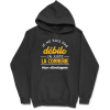 Sweat a capuche homme je ne suis pas debile