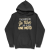 Sweat a capuche homme je reve de moto