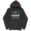 Sweat a capuche homme je suis sur mon velo