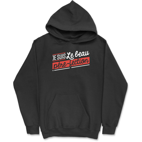 Sweat a capuche homme le beau pere-fection