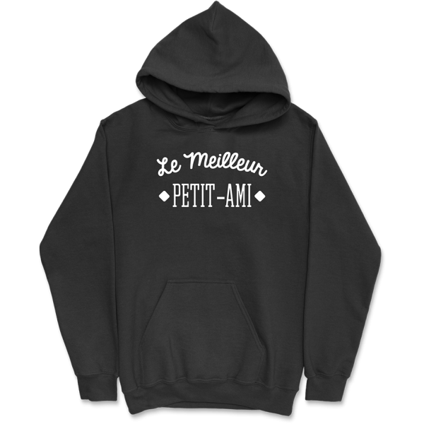 Sweat a capuche homme le meilleur petit-ami