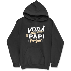 Sweat a capuche homme le papi parfait