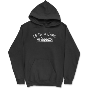 Sweat a capuche homme le tir � l’arc m’appelle