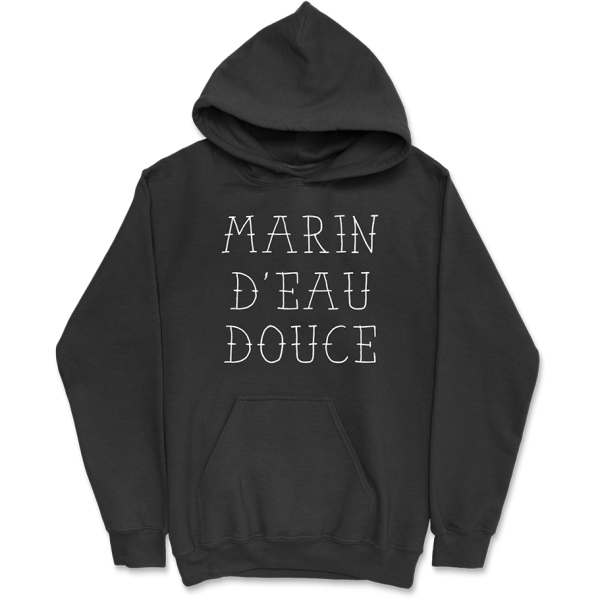 Sweat a capuche homme marin d’eau douce