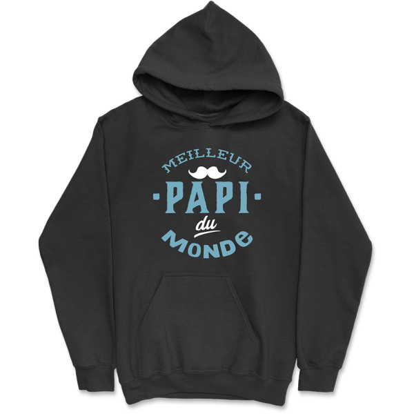 Sweat a capuche homme meilleur papi du monde