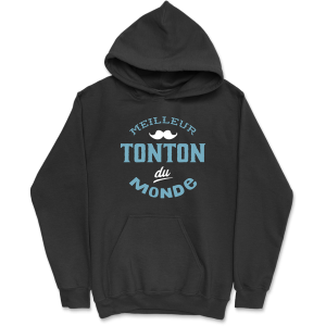 Sweat a capuche homme meilleur tonton du monde