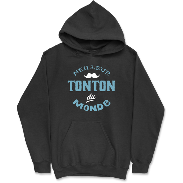 Sweat a capuche homme meilleur tonton du monde