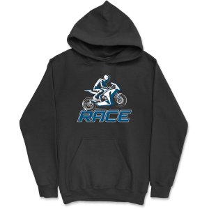 Sweat a capuche homme motorcycle race fan