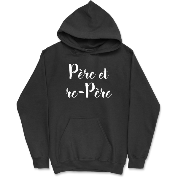 Sweat a capuche homme pere et re-pere