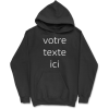 Sweat a capuche homme personnalise avec votre texte