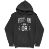 Sweat a capuche homme petit-ami en or