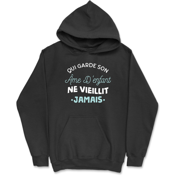 Sweat a capuche homme son ame d’enfant