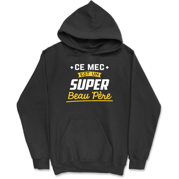 Sweat a capuche homme super beau pere