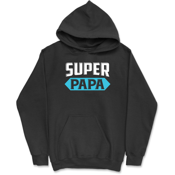 Sweat a capuche homme super papa