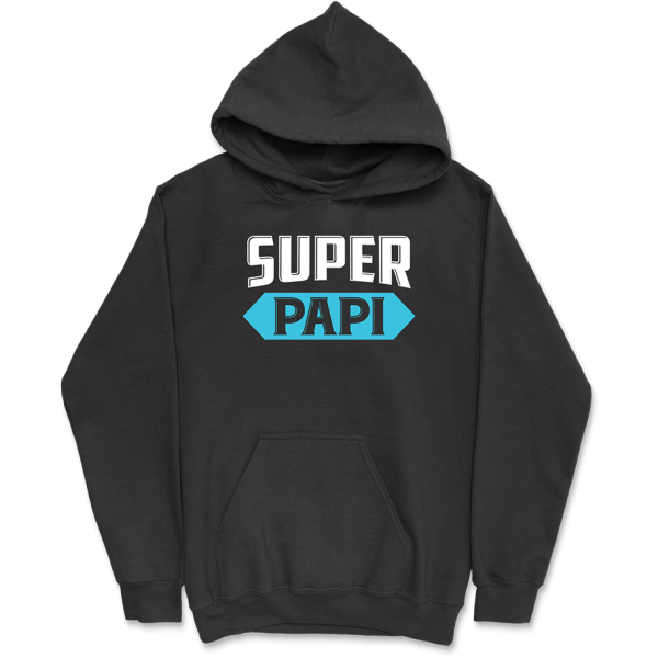 Sweat a capuche homme super papi