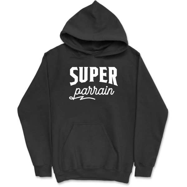 Sweat a capuche homme super parrain