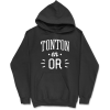 Sweat a capuche homme tonton en or