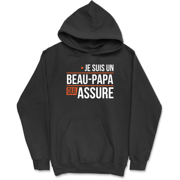 Sweat a capuche homme un beau papa qui assure