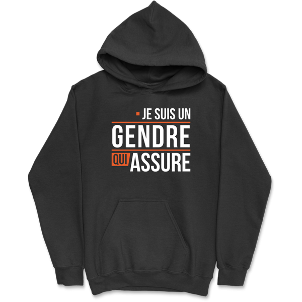 Sweat a capuche homme un gendre qui assure