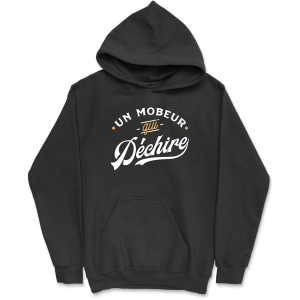 Sweat a capuche homme un mobeur qui dechire
