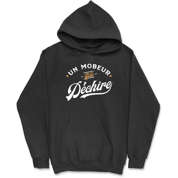 Sweat a capuche homme un mobeur qui dechire