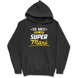 Sweat a capuche homme un super mari