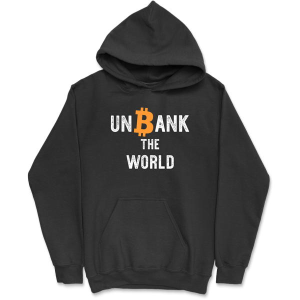 Sweat a capuche homme unbank the world bitcoin