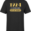 T shirt homme 1924 l&rsquo;annee des legendes