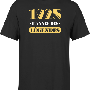 T shirt homme 1925 l’annee des legendes