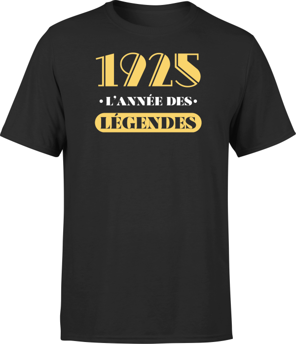 T shirt homme 1925 l’annee des legendes