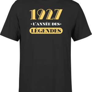 T shirt homme 1927 l’annee des legendes