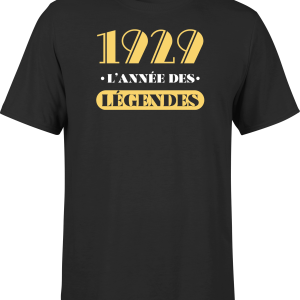 T shirt homme 1929 l’annee des legendes